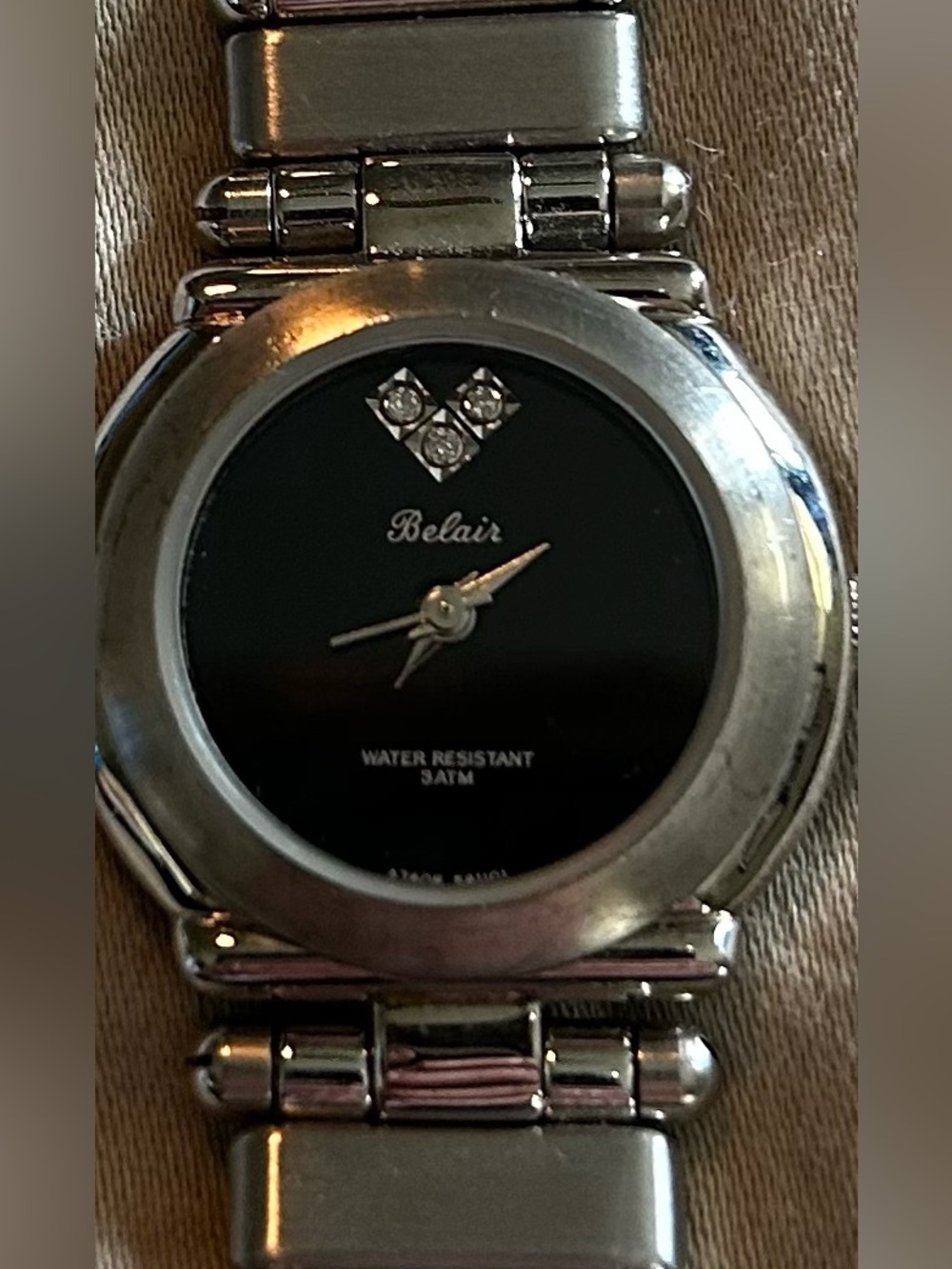 Belair Stainless Steel Watch with Black Dial - Picture 2 of 6